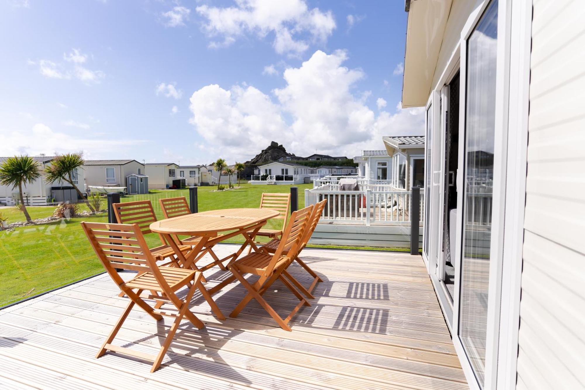 Gimblet Rock Holiday Park Pwllheli Exteriör bild