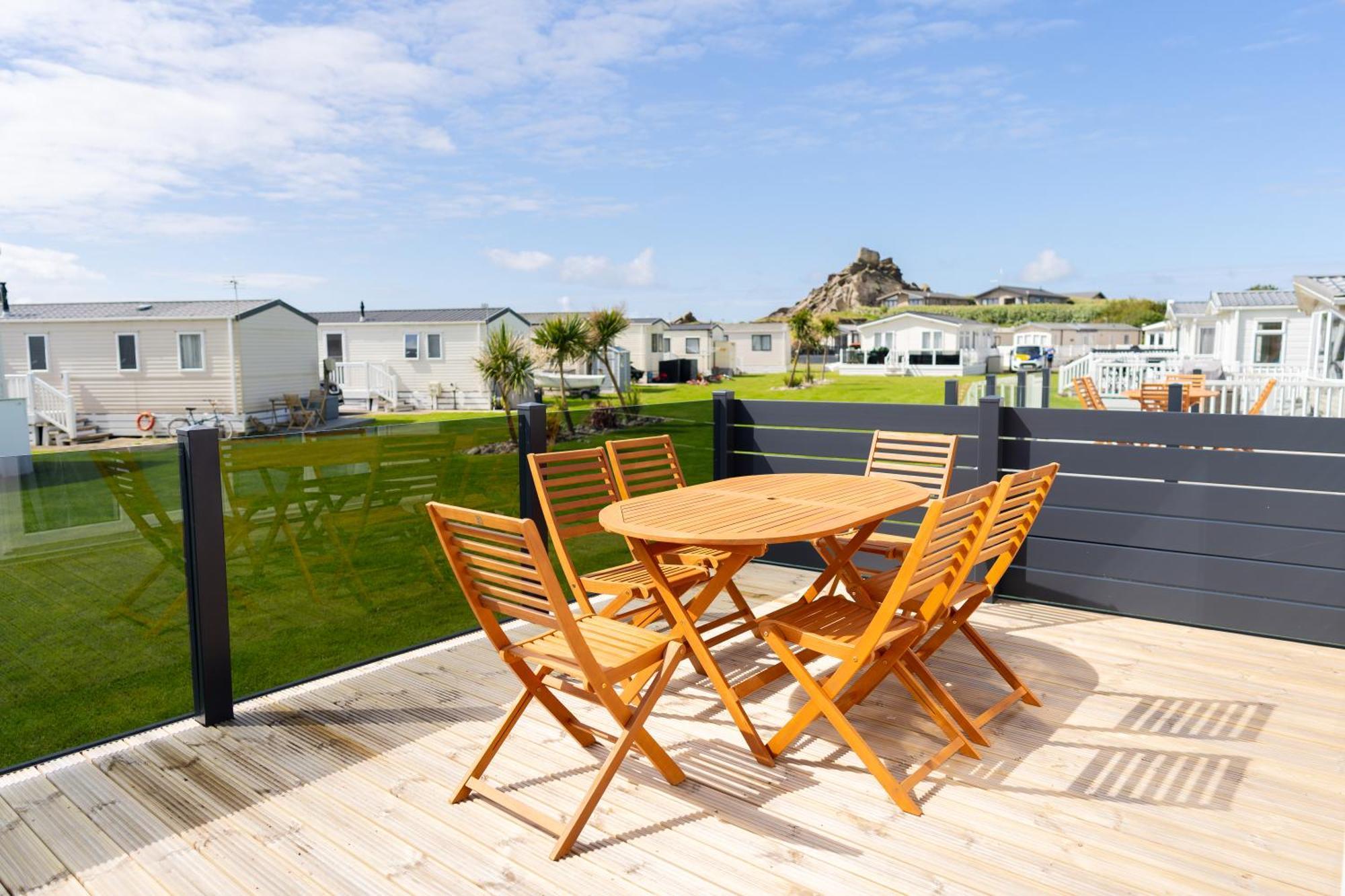 Gimblet Rock Holiday Park Pwllheli Exteriör bild